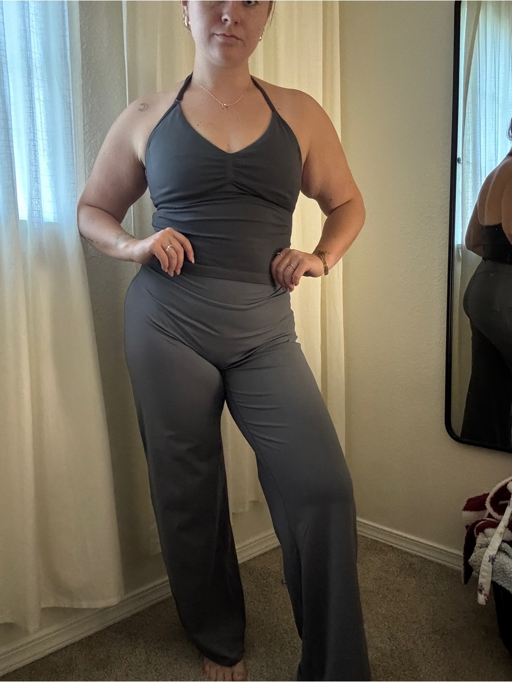 Grey Workout Set - Picture 2 of 5
